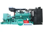 دیزل ژنراتور کامینز 2000 کاوا مدل QSK60-G3