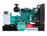 دیزل ژنراتور کامینز 220 کاوا مدل 6CTAA8.3G3