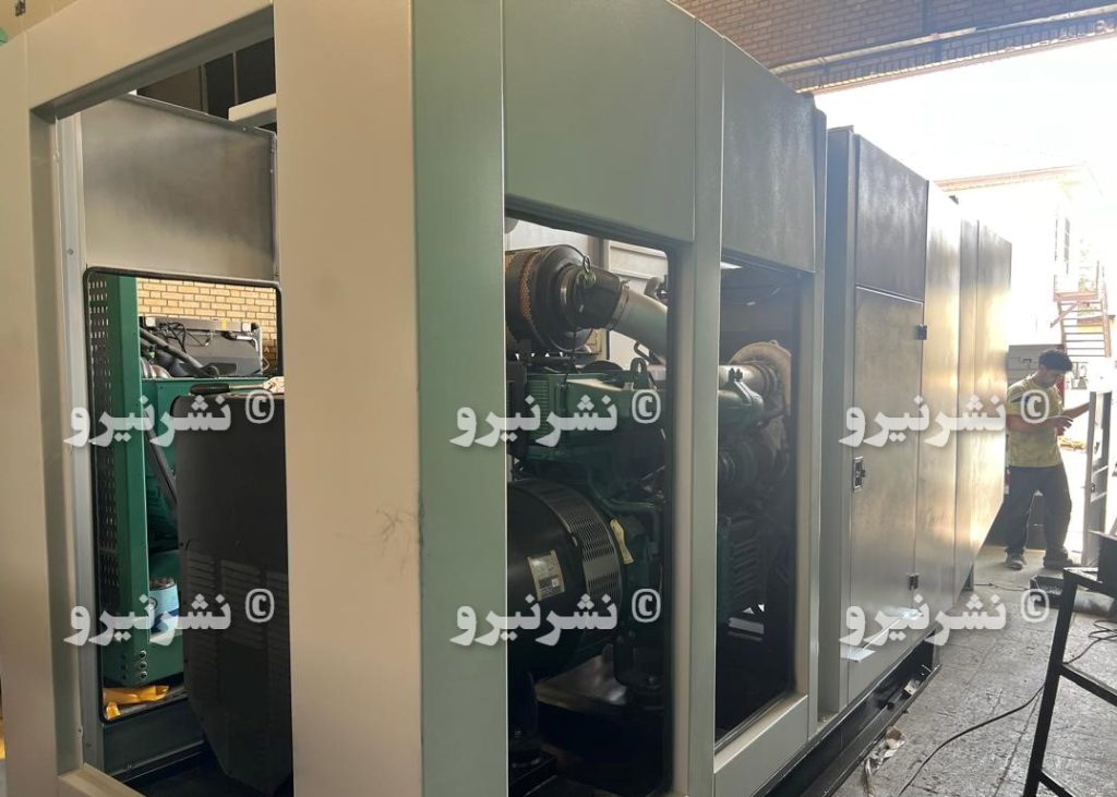 دیزل ژنراتور ولوو کاناپی دار برای دیتا سنتر