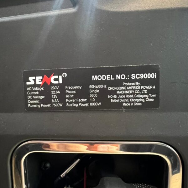 موتور برق اینورتری سنسی مدل SC9000i