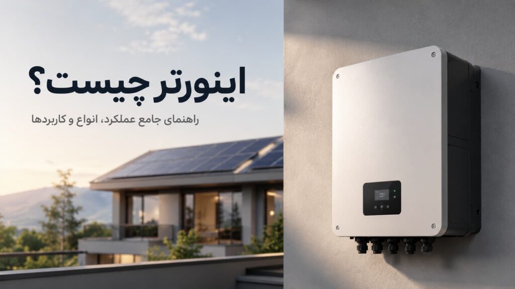 اینورتر چیست — راهنمای جامع DC به AC و انتخاب اینورتر