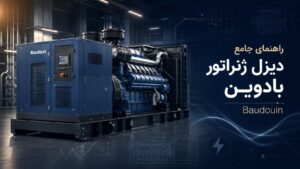 تجهیزات صنعتی نشر نیرو 80 نمای راهنمای جامع دیزل ژنراتور بادوین (Baudouin) برای بازار ایران — معرفی سری PowerKit Diesel با ۱۴ مدل از 4M06 تا 16M55