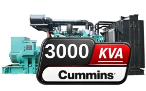 دیزل ژنراتور کامینز 3000 کاوا مدل QSK78-G9